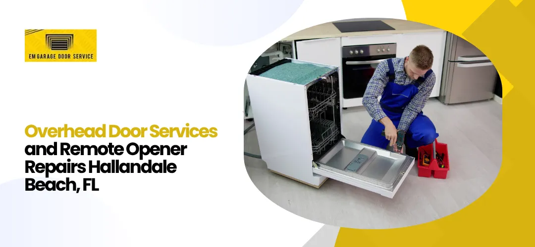 Remote garage door opener repair