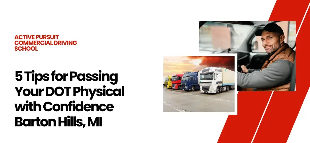 Dot Physical Exam Help Barton Hills MI