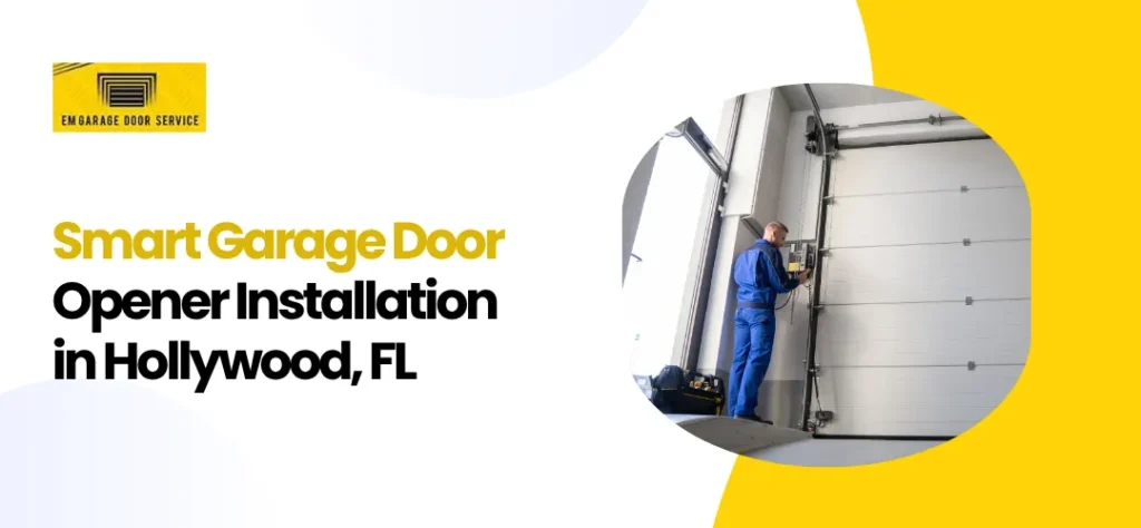 smart garage door opener