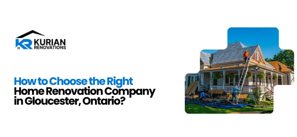 home renovation Gloucester, Ontario
