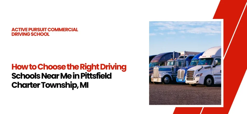 Driving Schools Near Me in Pittsfield Charter Township, MI