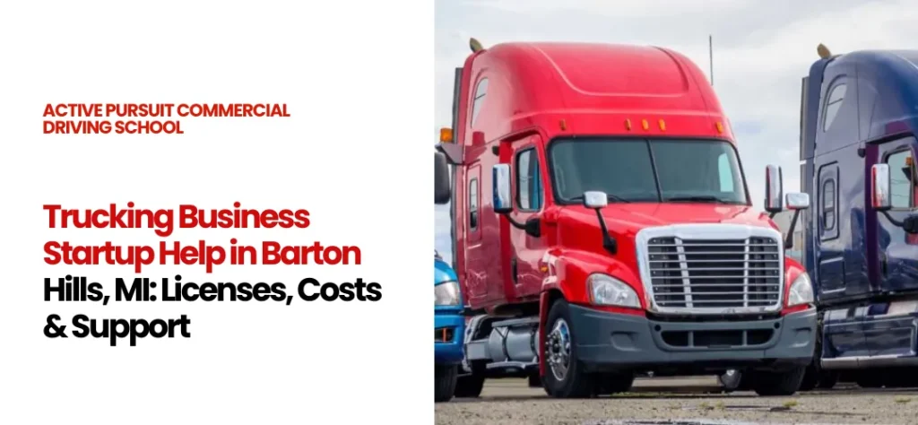 Trucking Business Startup Help