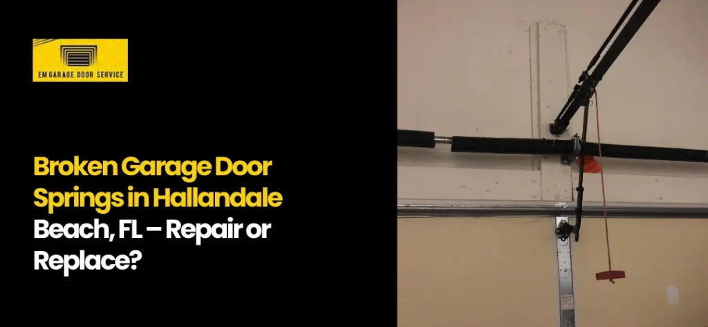 garage door repair Hollywood FL