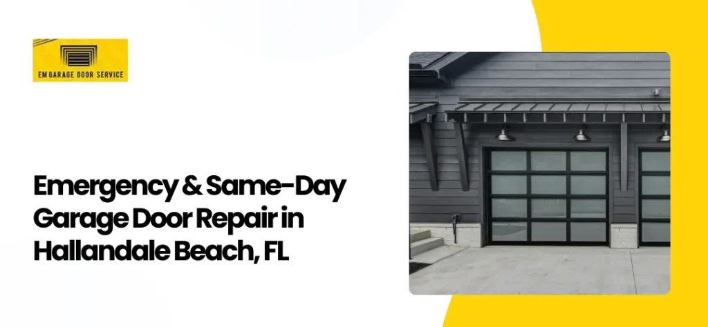 Same-Day Garage Door Repair