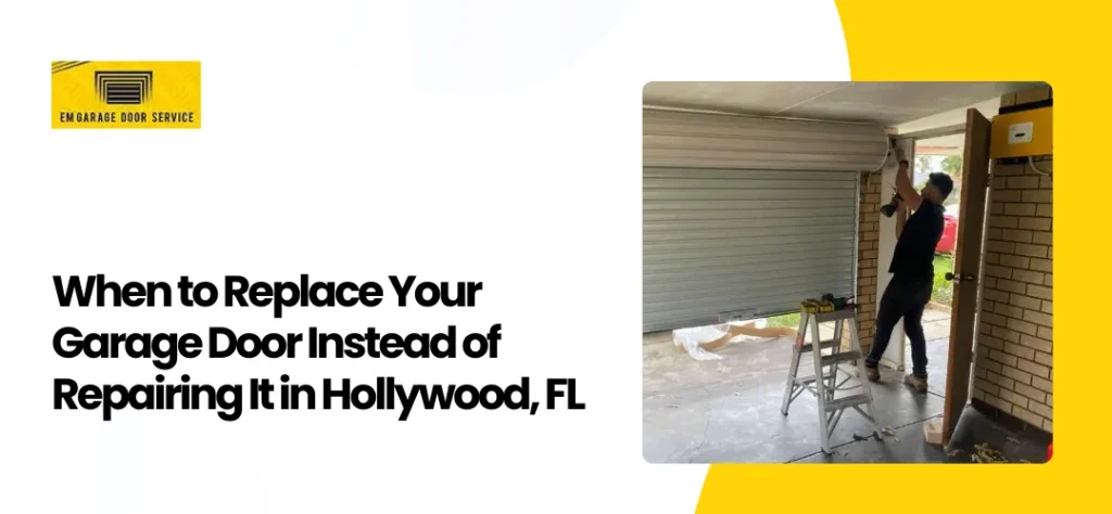 garage door repair Hollywood, FL