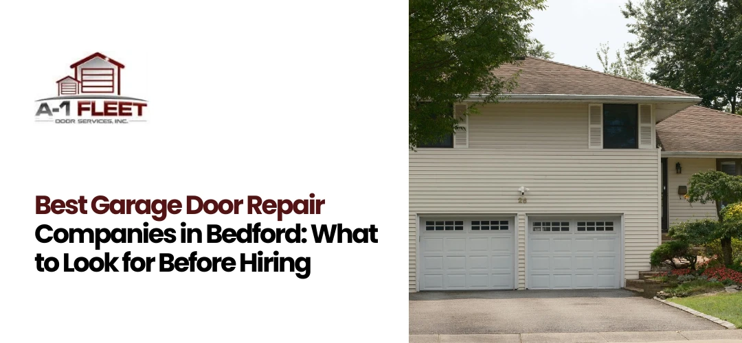 Garage Door Repair Companies Bedford