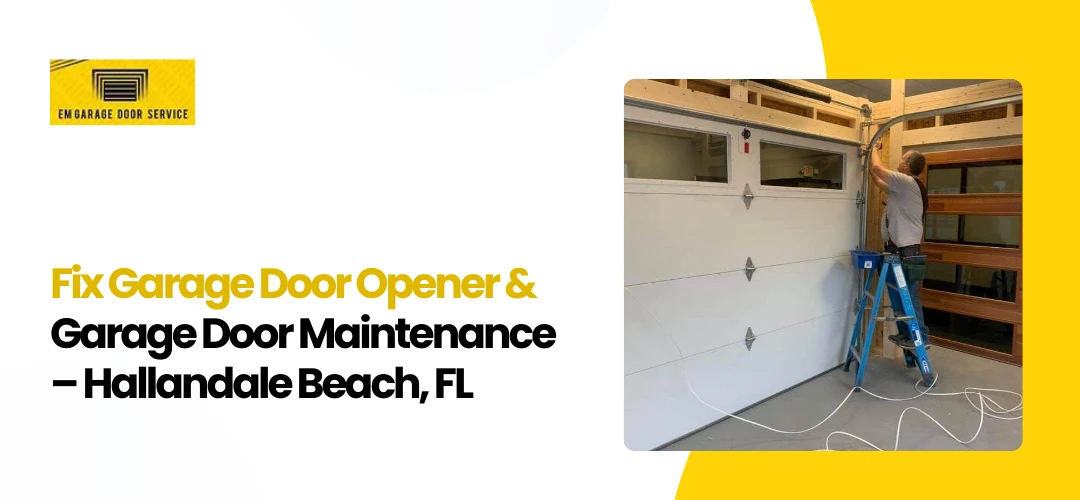 Garage door opener repair