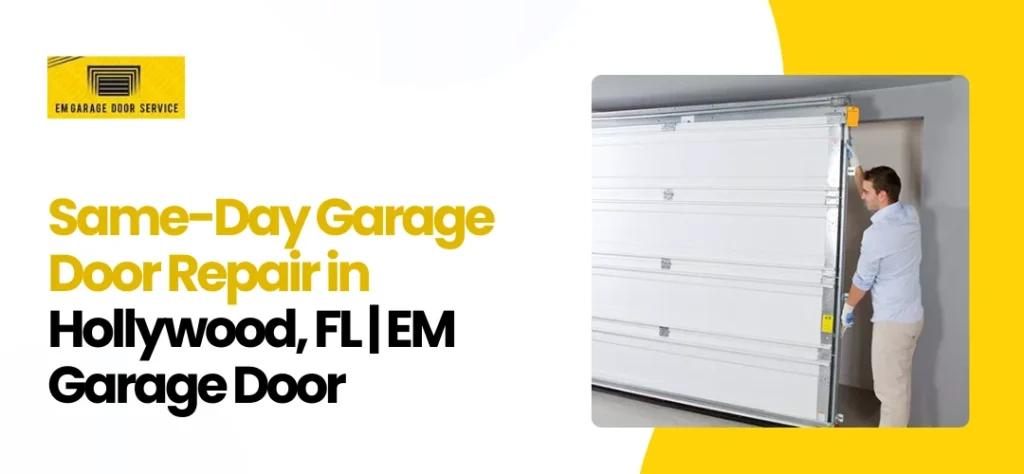 Same-Day Garage Door Repair