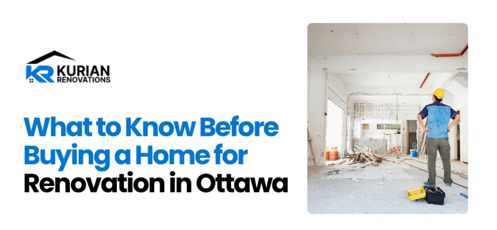 Home for Renovation Ottawa