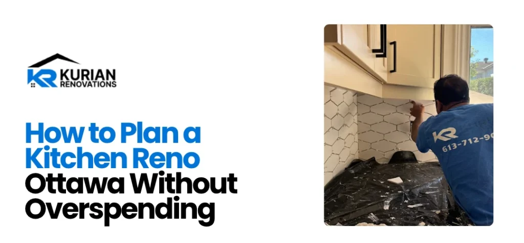 kitchen reno in Ottawa