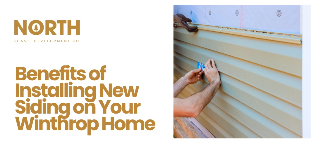 New siding installation Winthrop ME